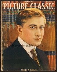5r095 MOTION PICTURE CLASSIC magazine May 1917 portrait of Francis X. Bushman by Leo Sielke!