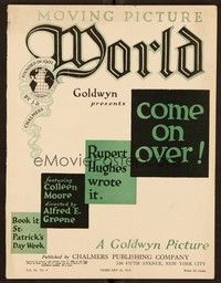 5r071 MOVING PICTURE WORLD exhibitor magazine February 25, 1922 Martin Johnson, Norma Talmadge