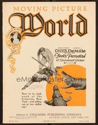 5r066 MOVING PICTURE WORLD exhibitor magazine January 21, 1922 Jungle Goddess, White Eagle + more!