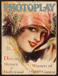 5r122 PHOTOPLAY magazine January 1929 wonderful art of Madge Bellamy by Charles Sheldon!