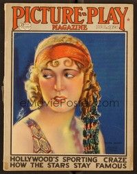 5r136 PICTURE PLAY magazine December 1926 great art portrait of Vilma Banky by Modest Stein!