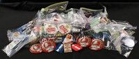 5r012 LOT OF APPROXIMATELY 220 MOVIE PROMO BUTTONS lot '90s-00s Fatal Instinct, Coyote Ugly + more!