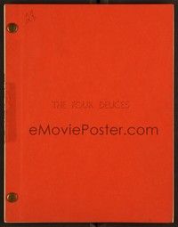 5r220 FOUR DEUCES first draft script January 28, 1974, screenplay by C. Lester Franklin!