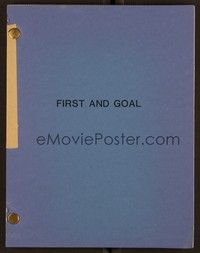 5r263 WILDCATS fifth draft script November 8, 1984, football screenplay by Ezra Sacks!