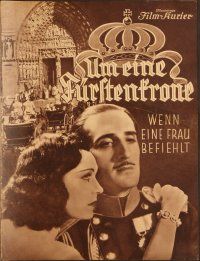 5r210 WOMAN COMMANDS German program '35 many images of Pola Negri, Roland Young & Basil Rathbone!