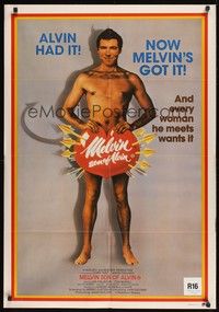 5s176 MELVIN SON OF ALVIN Aust 1sh '84 John Eastway comedy!
