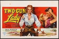 5s490 TWO-GUN LADY Belgian R60s Peggie Castle had other weapons besides guns, and she used them!