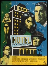 5s660 HOTEL Danish '67 from Arthur Hailey's novel, Rod Taylor, Catherine Spaak, Karl Malden