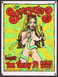 5t551 SUPERSUCKERS WEST COAST TOUR 2004 signed concert poster '04 by Michael Michael Motorcycle!