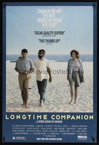 5t217 LONGTIME COMPANION video 1sh '90 coping with AIDS, Stephen Caffrey, Patrick Cassidy!