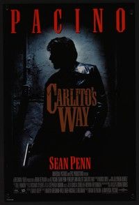 5t279 CARLITO'S WAY mini poster '93 Al Pacino, Sean Penn, Penelope Ann Miller, Brian De Palma