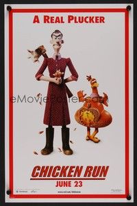 5t284 CHICKEN RUN 5 teaser mini posters '00 Peter Lord & Nick Park claymation!