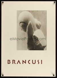 5t468 BRANCUSI special 23x32 '80s cool photograph of crumbling statue!