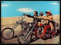 5t571 EASY RIDER commercial 30x40 '69 Peter Fonda & Dennis Hopper on choppers!