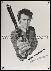 5t385 MAGNUM FORCE special 20x28 '73 Clint Eastwood is Dirty Harry with his huge gun!