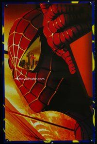 5t431 SPIDER-MAN special 22x34 '02 wild image of WTC attacks!