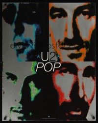 5t558 U2 POP special 24x30 '97 U2, Bono, The Edge, Adam Clayton, Larry Mullen Jr.!