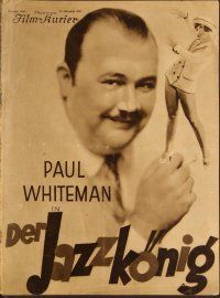 5v142 KING OF JAZZ German program '30 great images of Paul Whiteman with lots of sexy showgirls!