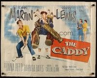 5w058 CADDY style B 1/2sh '53 screwballs Dean Martin & Jerry Lewis golfing, plus Donna Reed!