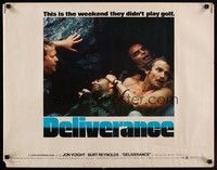 5w092 DELIVERANCE 1/2sh '72 Jon Voight, Burt Reynolds, Ned Beatty, John Boorman classic!