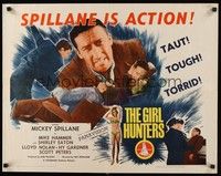 5w128 GIRL HUNTERS 1/2sh '63 Mickey Spillane pulp fiction, sexy barely-dresed Shirley Eaton!