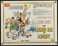 5w135 GOLDEN AGE OF COMEDY 1/2sh '58 Laurel & Hardy, Jean Harlow, winner of 2 Academy Awards!