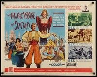 5w194 MAGIC VOYAGE OF SINBAD 1/2sh '62 Russian fantasy written by Francis Ford Coppola!
