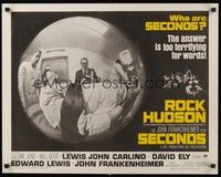 5w271 SECONDS 1/2sh '66 Rock Hudson, John Frankenheimer, too terrifying for words!