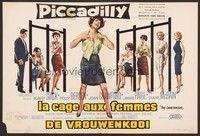 5x464 CARETAKERS Belgian '63 Robert Stack, Polly Bergen & Joan Crawford in a mental hospital!