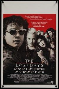 5x606 LOST BOYS Belgian '87 teen vampire Kiefer Sutherland, directed by Joel Schumacher!