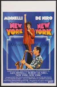 5x644 NEW YORK NEW YORK Belgian '77 Robert De Niro plays sax while Liza Minnelli sings!