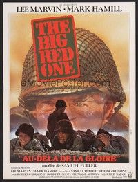 5x233 BIG RED ONE French 15x21 '80 directed by Samuel Fuller, Landi art of Lee Marvin, Mark Hamill