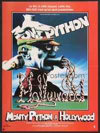 5x304 MONTY PYTHON LIVE AT THE HOLLYWOOD BOWL French 15x21 '82 great wacky meat grinder image!