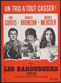 5x340 YOU CAN'T WIN 'EM ALL French 15x21 '70 Tony Curtis, Charles Bronson, & Michele Mercier!