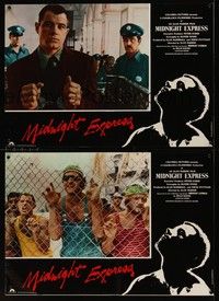 5x046 MIDNIGHT EXPRESS 10 Italian photobustas '78 Alan Parker, Brad Davis is imprisoned!