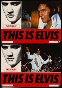 5x029 THIS IS ELVIS 6 Italian 13x18 pbustas '81 rock 'n' roll biography, portraits of The King!
