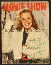 5y084 MOVIE SHOW magazine December 1946 portrait of June Allyson from Till the Clouds Roll By!