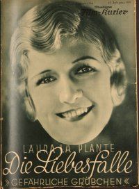 5y157 LOVE TRAP German program '30 William Wyler, many images of pretty Laura La Plante!