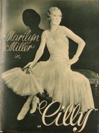 5y162 SALLY German program '30 many images of sexy Marilyn Miller + Joe E. Brown!