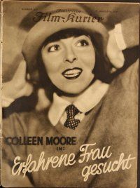 5y165 SYNTHETIC SIN German program '29 many images of pretty small town actress Colleen Moore!