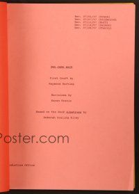5y244 TWO CAME BACK revised first draft TV script July 1, 1997, screenplay by Raymond Hartung!