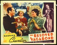 5z144 BELOVED VAGABOND LC '36 Maurice Chevalier shows string puppet to Margaret Lockwood!