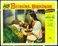5z146 BENGAL BRIGADE LC #2 '54 pretty Ursula Thiess tends to wounded Rock Hudson!