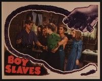 5z175 BOY SLAVES LC '39 Anne Shirley & tough teens, wonderful whip border design!