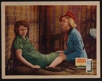 5z198 CAREER WOMAN LC '36 pretty Claire Trevor comforts Isabel Jewell in jail!