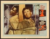 5z234 DEFIANT ONES LC #5 '58 escaped cons Tony Curtis & Sidney Poitier tied to post together!