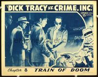 5z249 DICK TRACY VS. CRIME INC. chapter 8 LC '41 c/u of men robbing an armored car with blowtorch!