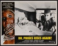 5z256 DR. PHIBES RISES AGAIN LC #1 '72 Robert Quarry looks into car with skeleton in driver seat!