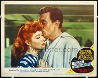 5z373 JULIA MISBEHAVES LC #2 '48 close up of Walter Pidgeon kissing Greer Garson's forehead!