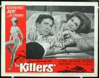 5z375 KILLERS LC #2 '64 close up of John Cassavetes & sexy Angie Dickinson!